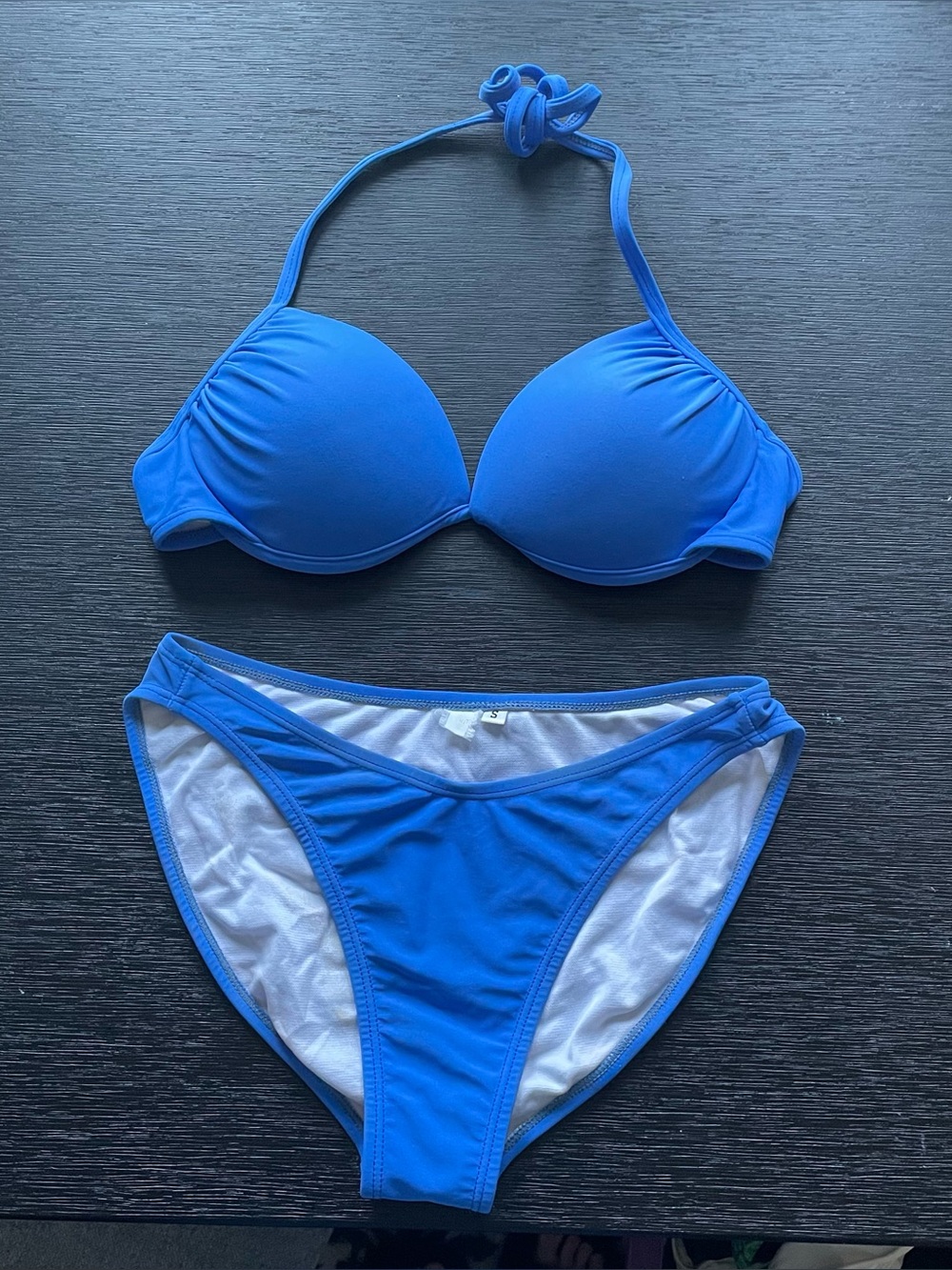 Lady M Royal Blue Pageant Competition Stage Bikini Size Small